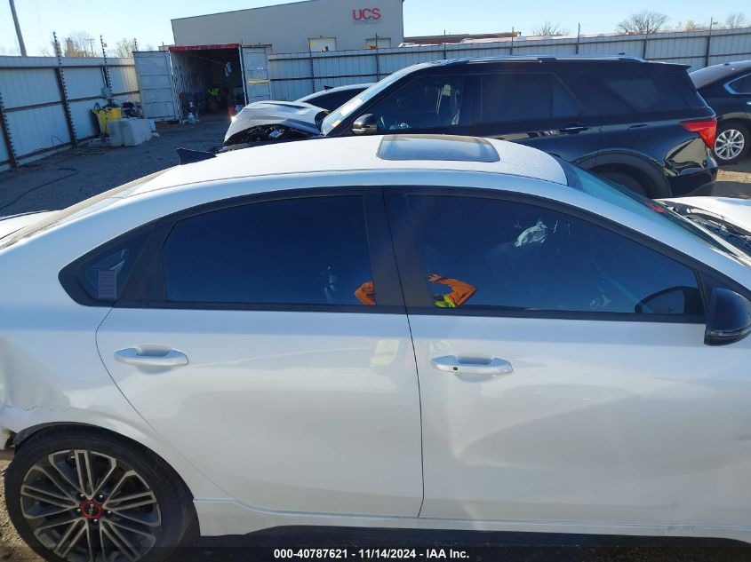 2023 Kia Forte Gt VIN: 3KPF44AC9PE593647 Lot: 40787621