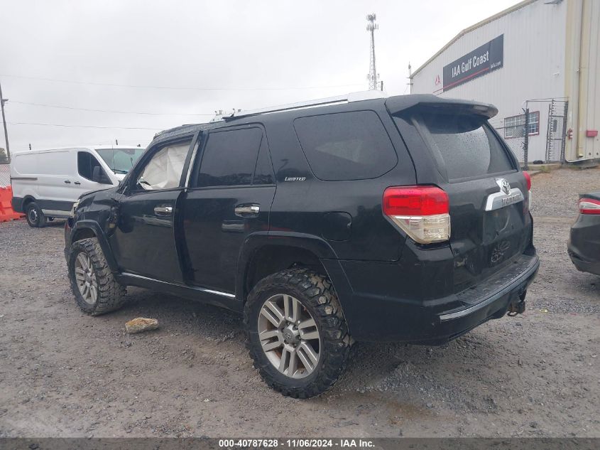 2013 TOYOTA 4RUNNER LIMITED - JTEBU5JR6D5115956