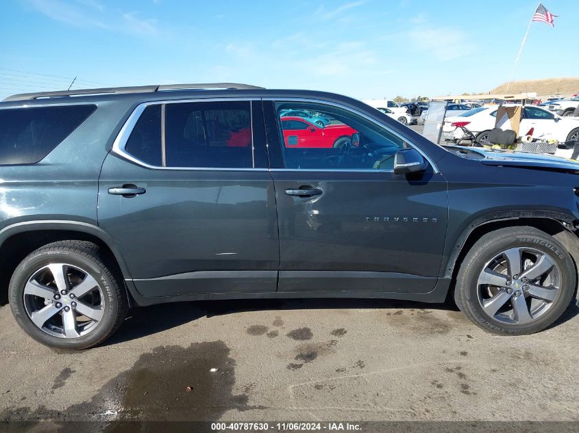 2021 Chevrolet Traverse Awd Lt Leather VIN: 1GNEVHKW1MJ216549 Lot: 40787630