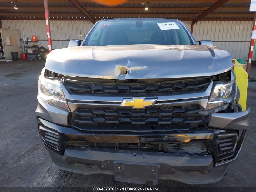 2021 Chevrolet Colorado 4Wd Short Box Lt VIN: 1GCGTCEN6M1145636 Lot: 40787631