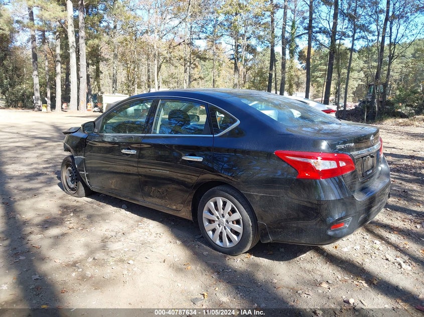 VIN 3N1AB7AP0KY233682 2019 NISSAN SENTRA S