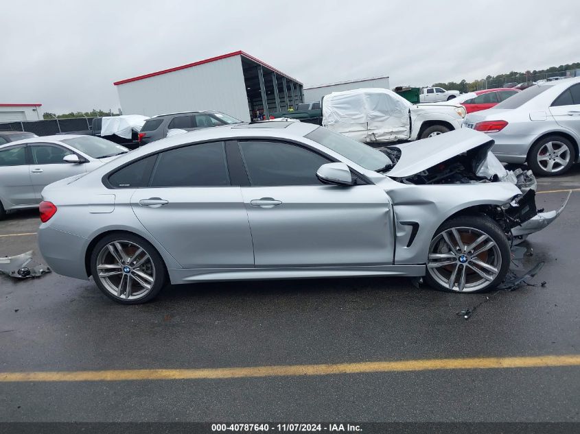 2019 BMW 430I Gran Coupe VIN: WBA4J1C58KBM16782 Lot: 40787640