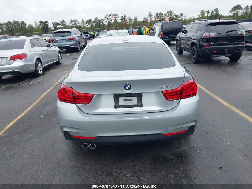 2019 BMW 430I Gran Coupe VIN: WBA4J1C58KBM16782 Lot: 40787640