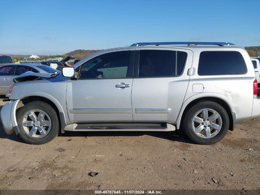 2011 Nissan Armada Platinum VIN: 5N1BA0NF5BN624770 Lot: 40787645