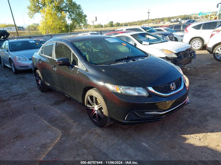 2015 Honda Civic Lx VIN: 2HGFB2F52FH512187 Lot: 40787649