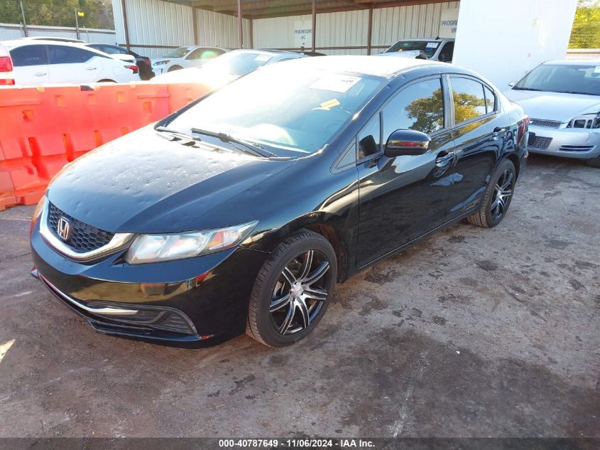 2015 Honda Civic Lx VIN: 2HGFB2F52FH512187 Lot: 40787649