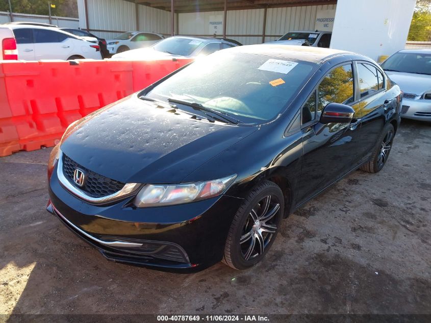 2015 Honda Civic Lx VIN: 2HGFB2F52FH512187 Lot: 40787649