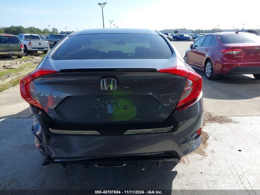 2020 Honda Civic Sport VIN: 2HGFC2F89LH542662 Lot: 40787654