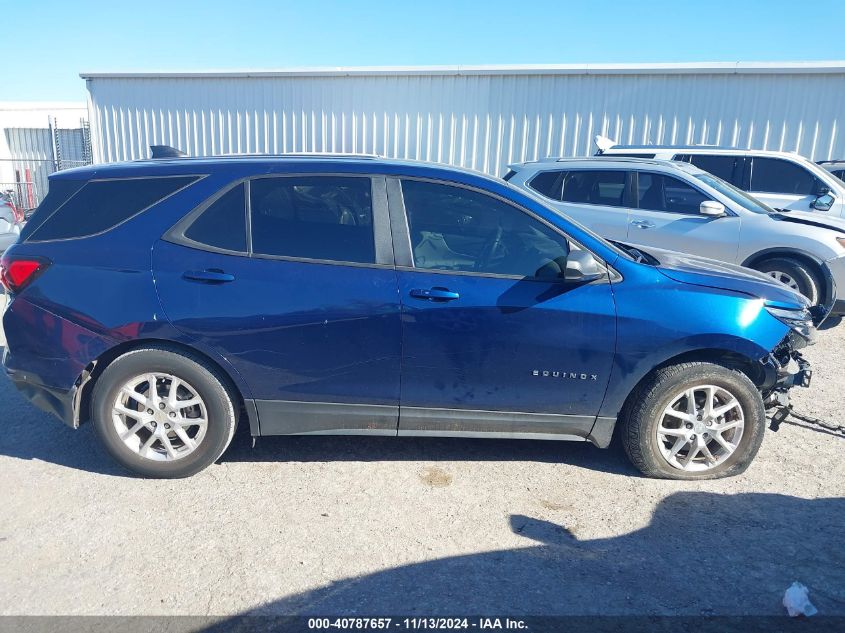 2022 Chevrolet Equinox Fwd Ls VIN: 3GNAXHEV4NS170646 Lot: 40787657