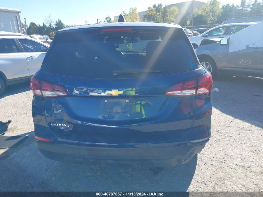 2022 Chevrolet Equinox Fwd Ls VIN: 3GNAXHEV4NS170646 Lot: 40787657