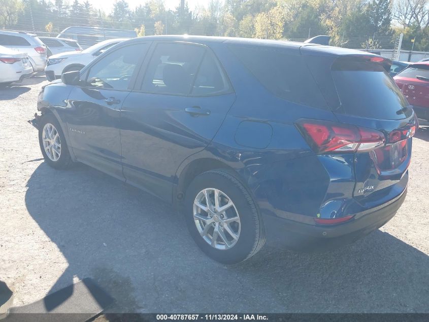 2022 CHEVROLET EQUINOX VIN: 3GNAXHEV4NS170646