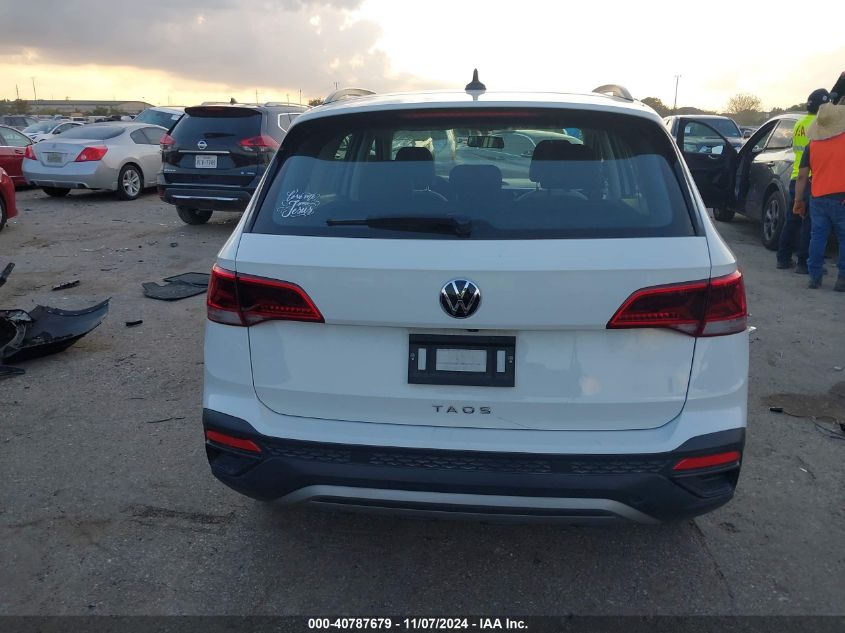 2022 Volkswagen Taos 1.5T S VIN: 3VVCX7B22NM049755 Lot: 40787679