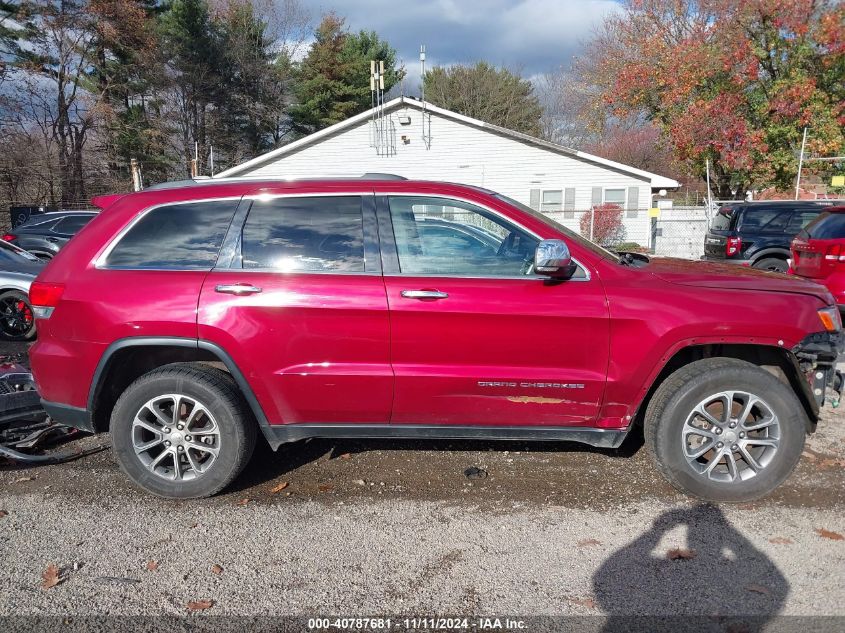 2014 Jeep Grand Cherokee Limited VIN: 1C4RJFBG5EC419033 Lot: 40787681