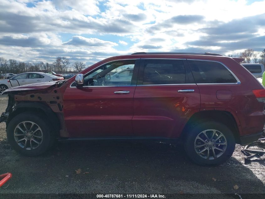 2014 Jeep Grand Cherokee Limited VIN: 1C4RJFBG5EC419033 Lot: 40787681