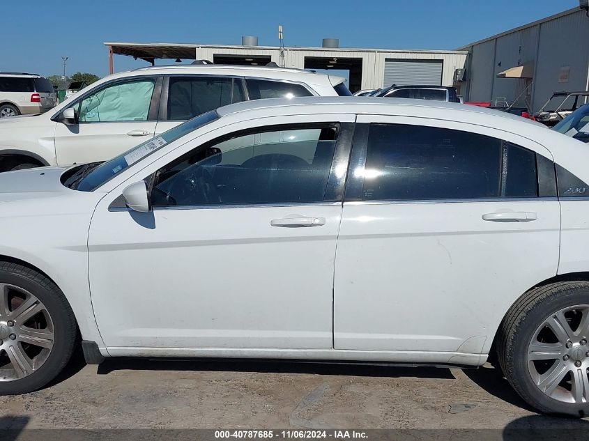 2014 Chrysler 200 Touring VIN: 1C3CCBBB9EN186277 Lot: 40787685