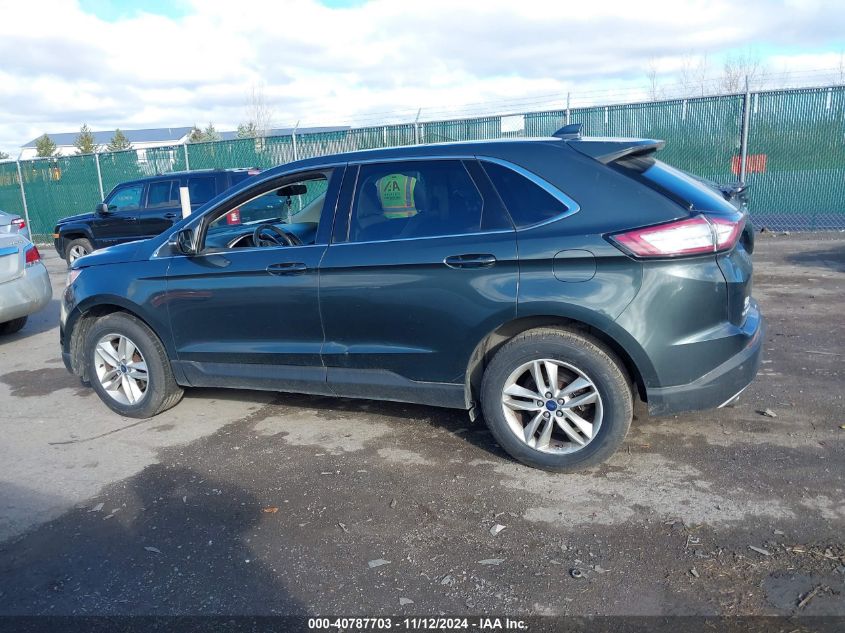 2015 Ford Edge Sel VIN: 2FMTK4J92FBB88437 Lot: 40787703