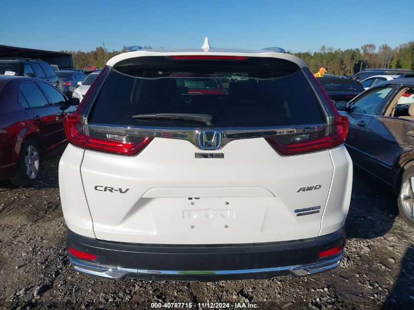 2022 Honda Cr-V Hybrid Touring VIN: 5J6RT6H95NL033922 Lot: 40787715