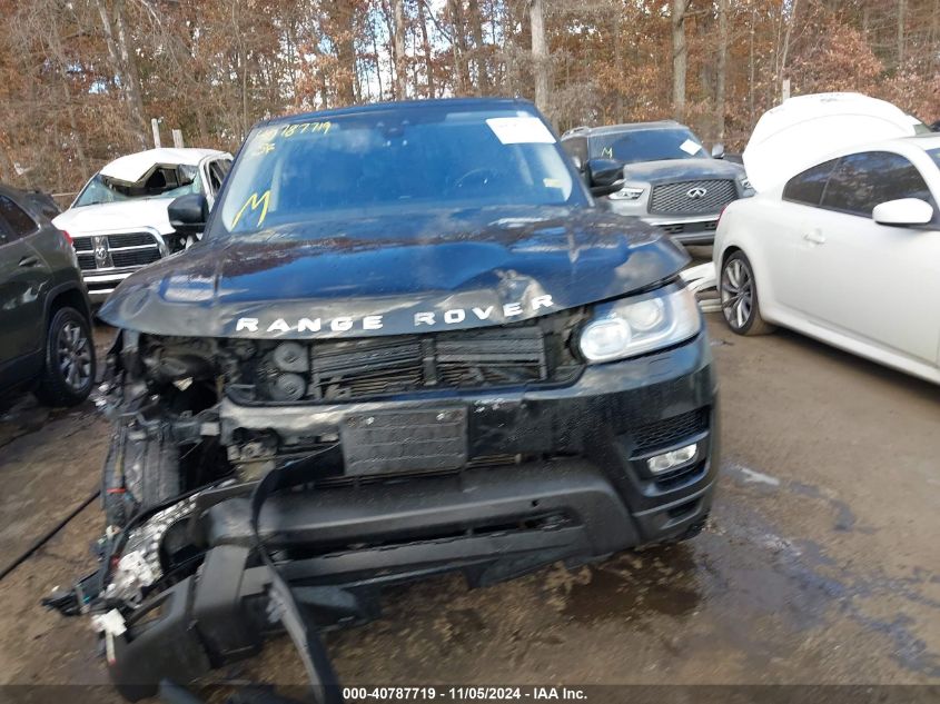 2017 Land Rover Range Rover Sport 3.0L V6 Supercharged Se VIN: SALWG2FV9HA677082 Lot: 40787719