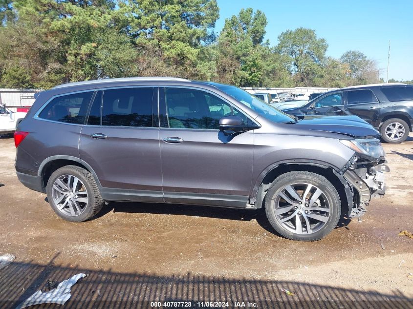 2018 Honda Pilot Touring VIN: 5FNYF6H97JB039808 Lot: 40787728