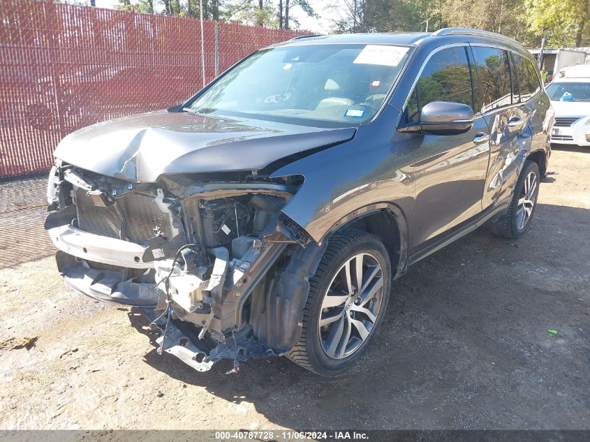 2018 Honda Pilot Touring VIN: 5FNYF6H97JB039808 Lot: 40787728