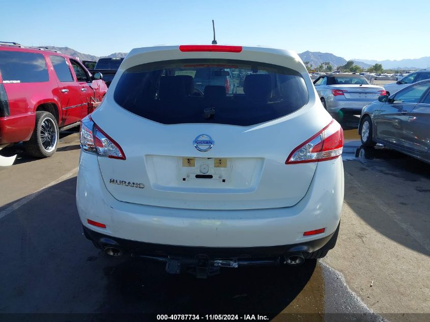 2014 Nissan Murano S VIN: JN8AZ1MU5EW401789 Lot: 40787734