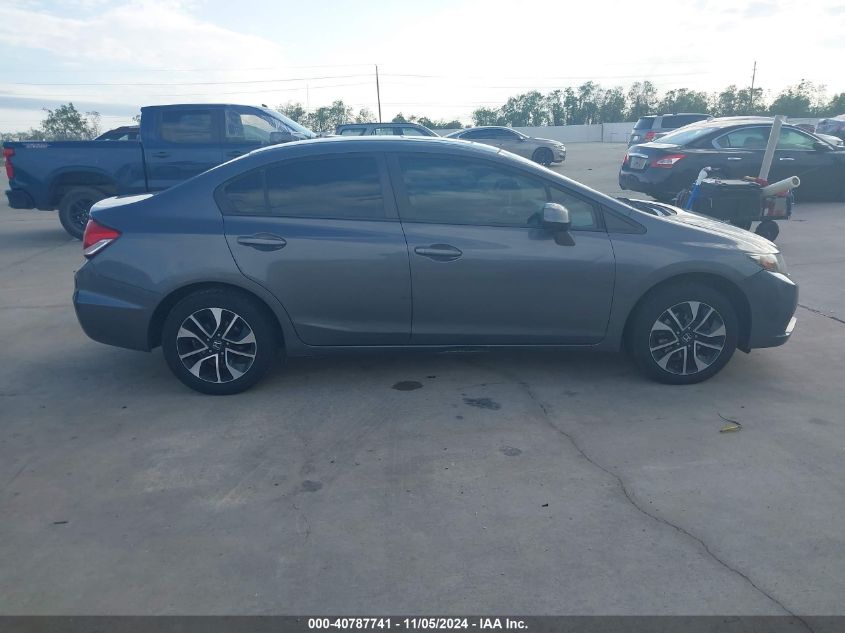 2013 Honda Civic Ex VIN: 2HGFB2F87DH515545 Lot: 40787741