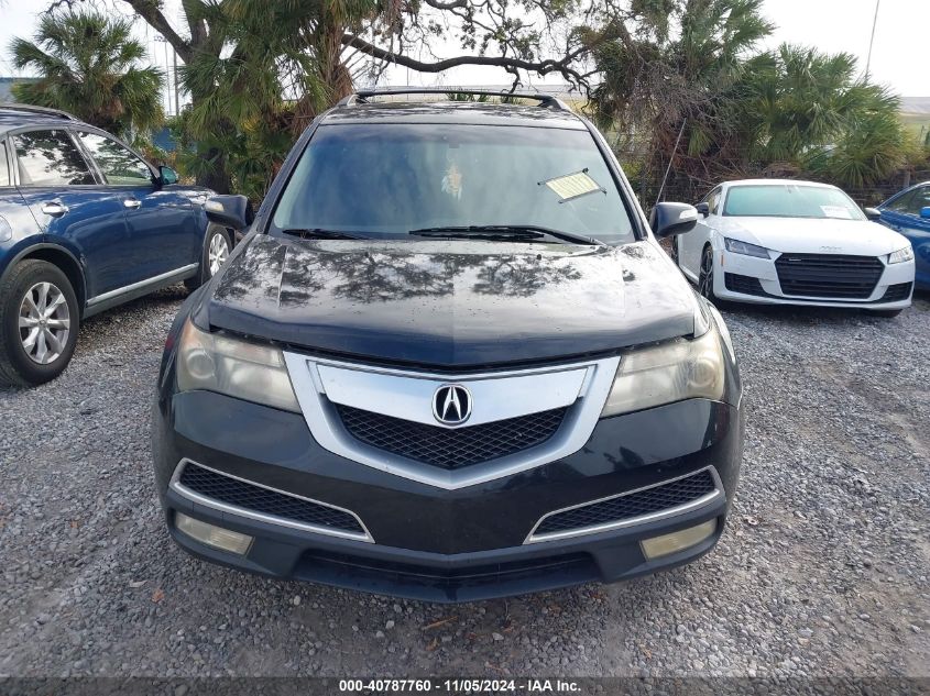 2010 Acura Mdx VIN: 2HNYD2H27AH507123 Lot: 40787760