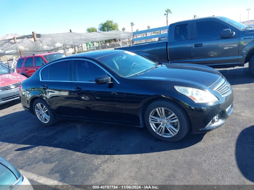 2013 Infiniti G37 Journey VIN: JN1CV6AP6DM304514 Lot: 40787784