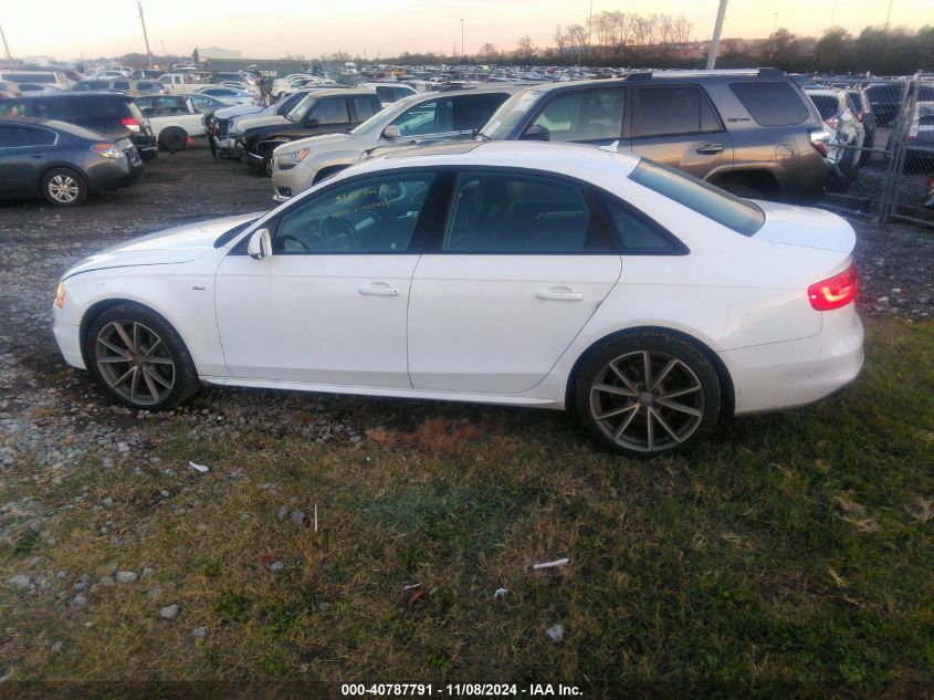 2016 Audi A4 2.0T Premium VIN: WAUAFAFL5GN012441 Lot: 40787791