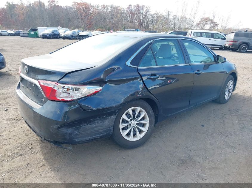 2016 Toyota Camry Le VIN: 4T4BF1FK9GR516786 Lot: 40787809