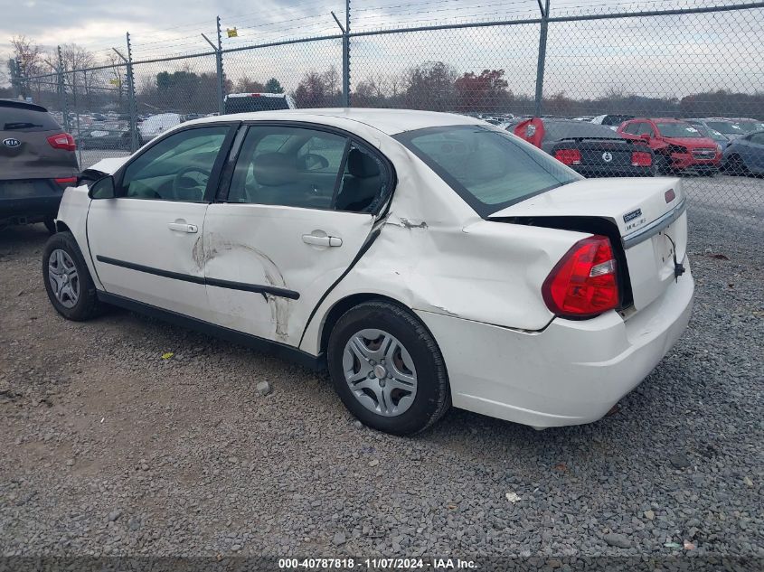 2005 Chevrolet Malibu VIN: 1G1ZS52F95F143428 Lot: 40787818