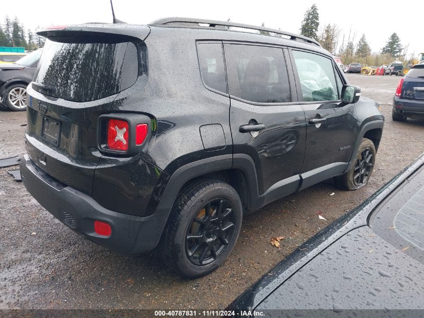 VIN ZACNJBBB2LPL47130 2020 Jeep Renegade, Altitude 4X4 no.4