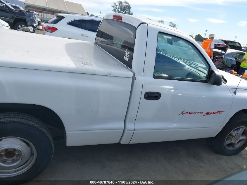 1999 Dodge Dakota Slt/Sport VIN: 1B7FL26X4XS124613 Lot: 40787840