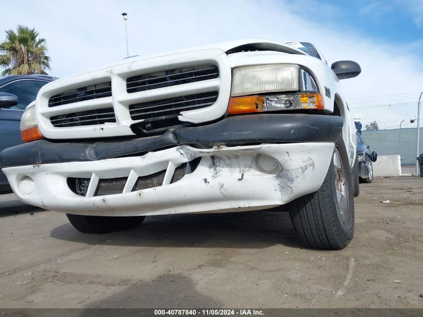 1999 Dodge Dakota Slt/Sport VIN: 1B7FL26X4XS124613 Lot: 40787840