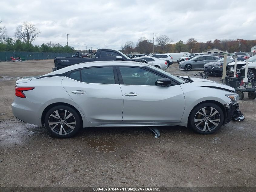 2017 Nissan Maxima 3.5 Platinum VIN: 1N4AA6AP8HC396372 Lot: 40787844