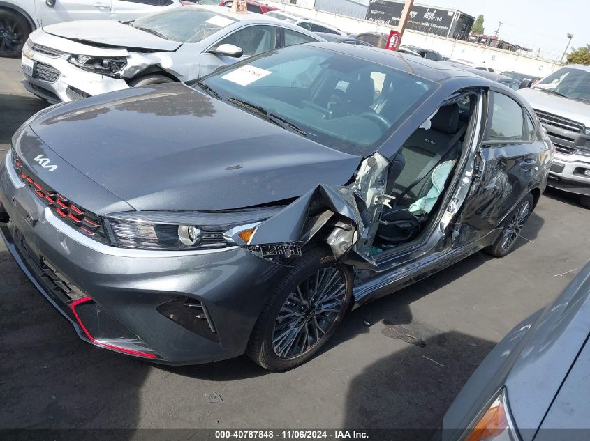 2024 Kia Forte Gt-Line VIN: 3KPF54AD1RE796878 Lot: 40787848