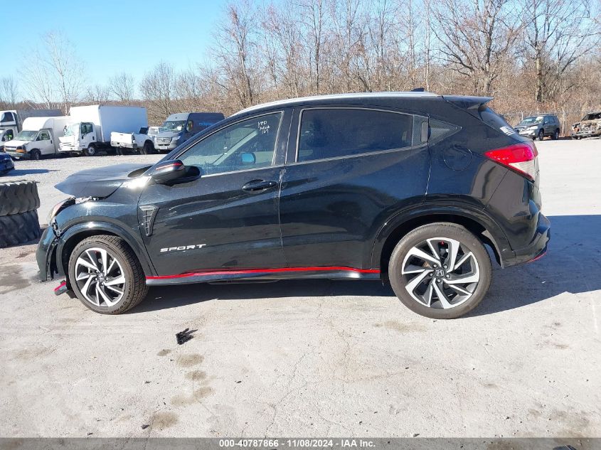 2019 Honda Hr-V Sport VIN: 3CZRU6H10KG724047 Lot: 40787866