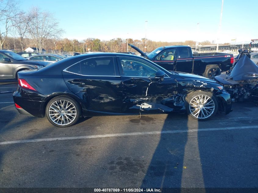 2014 Lexus Is 250 VIN: JTHCF1D22E5000698 Lot: 40787869