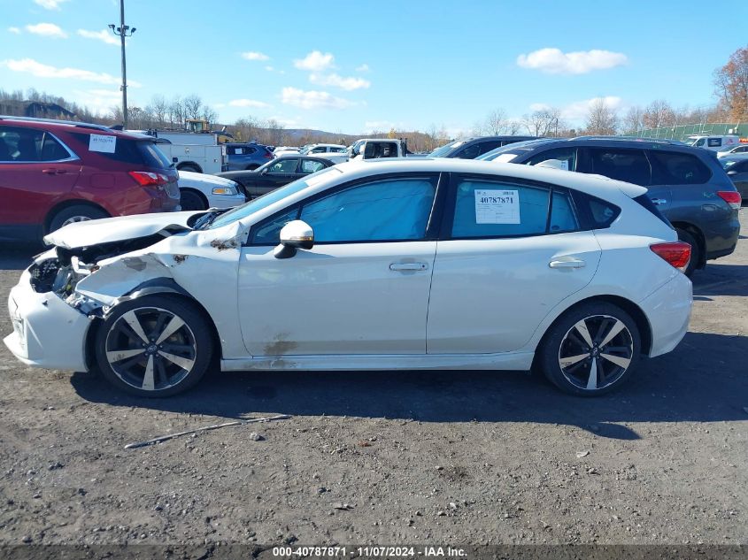 2019 Subaru Impreza 2.0I Sport VIN: 4S3GTAM62K3718340 Lot: 40787871