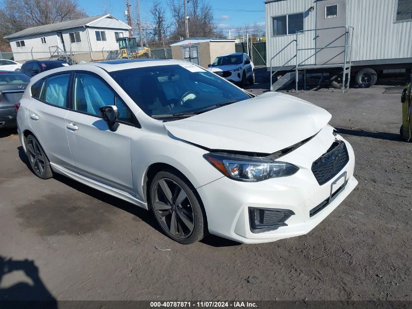 2019 SUBARU IMPREZA 2.0I SPORT - 4S3GTAM62K3718340