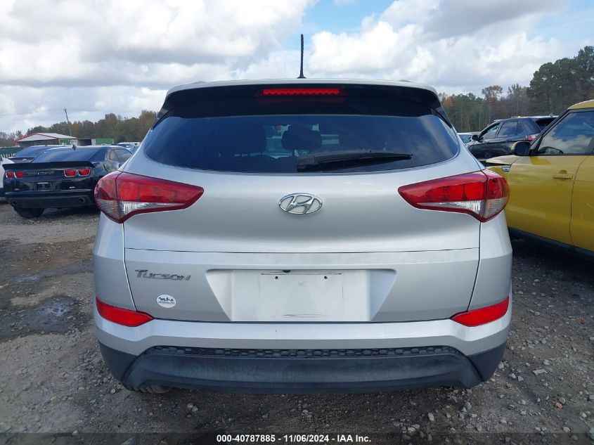 2016 Hyundai Tucson Se VIN: KM8J33A4XGU125312 Lot: 40787885