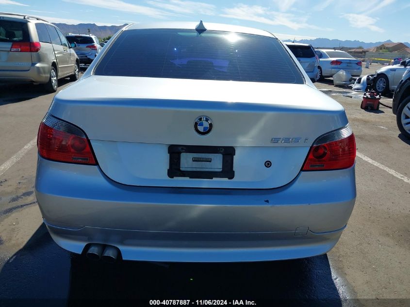 2005 BMW 525I VIN: WBANA53575B857917 Lot: 40787887