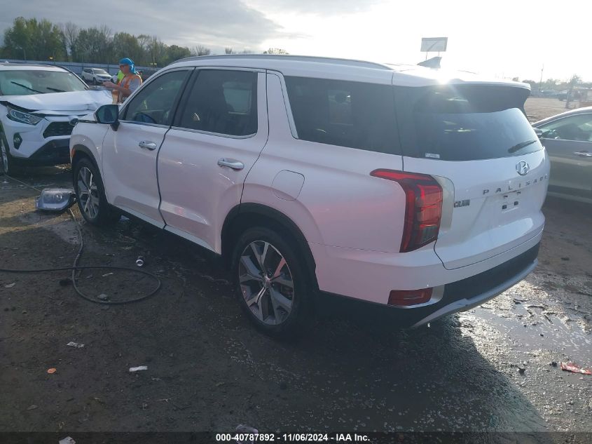 2022 Hyundai Palisade Sel VIN: KM8R44HEXNU387994 Lot: 40787892