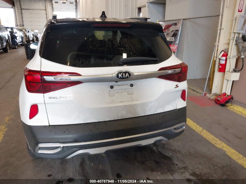 2021 Kia Seltos S VIN: KNDEUCAA4M7149527 Lot: 40787948