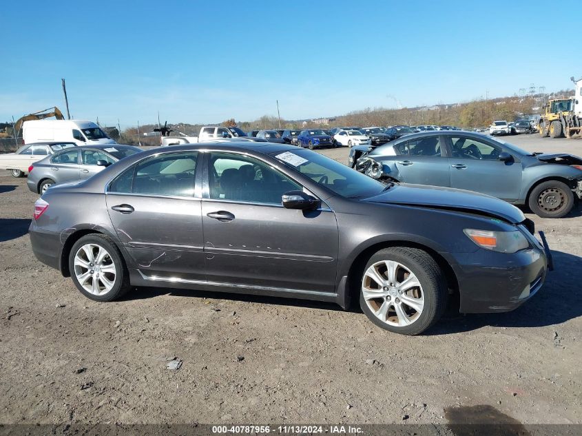 2010 Acura Rl 3.7 VIN: JH4KB2F68AC001163 Lot: 40787956