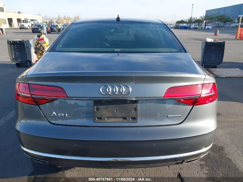 2015 Audi A8 L 3.0T VIN: WAU3GAFD3FN013925 Lot: 40787961