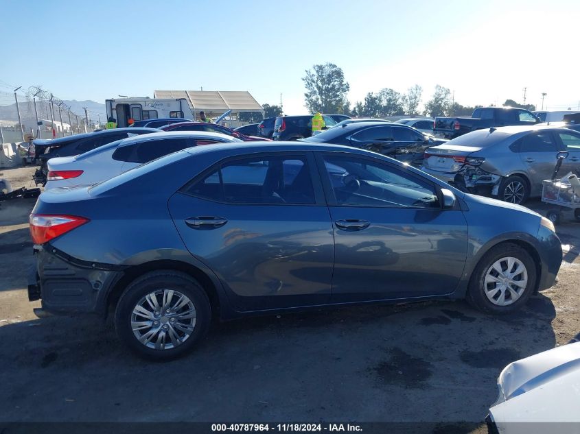 2014 Toyota Corolla L VIN: 2T1BURHE6EC190000 Lot: 40787964