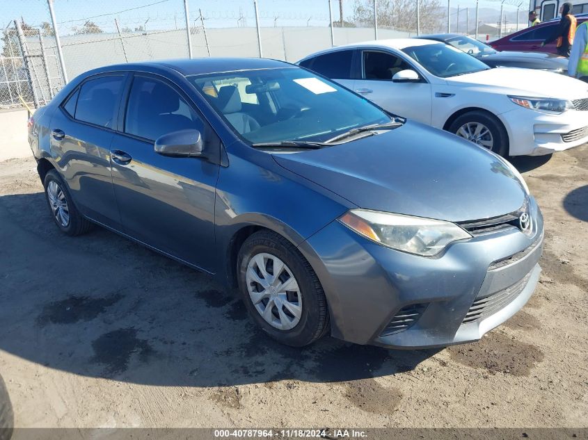 2014 Toyota Corolla L VIN: 2T1BURHE6EC190000 Lot: 40787964