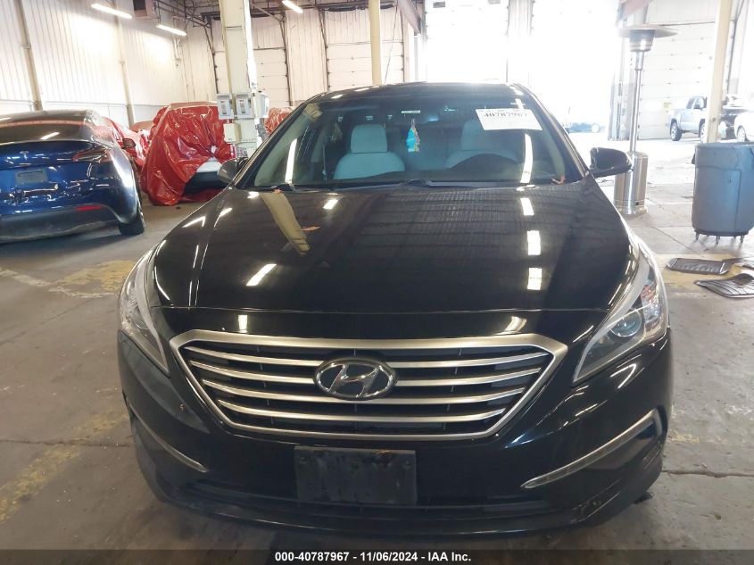 2015 Hyundai Sonata Se VIN: 5NPE24AFXFH006197 Lot: 40787967