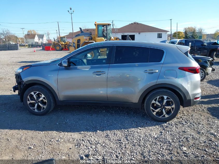 2020 Kia Sportage Lx VIN: KNDPMCAC7L7629697 Lot: 40787972